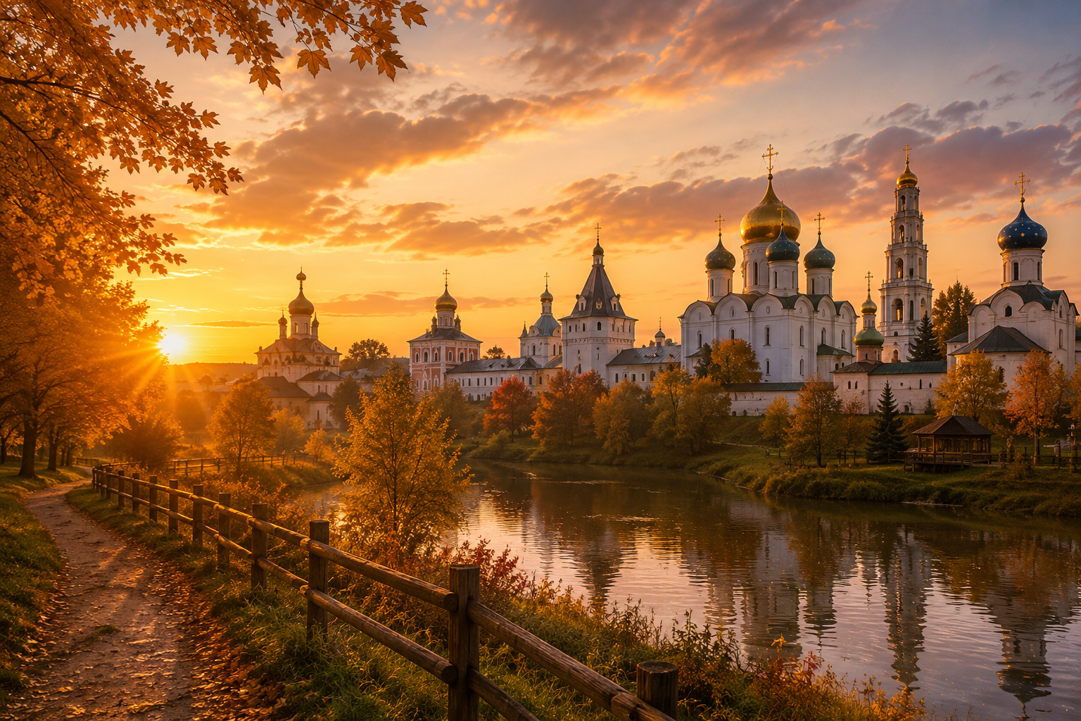 Монастыри ближнего Подмосковья